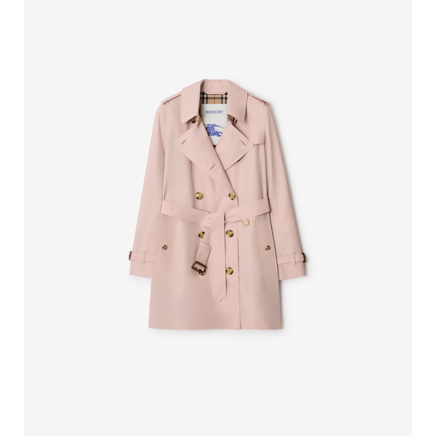Kurzer Trenchcoat „Kensington“ aus Tropengabardine
