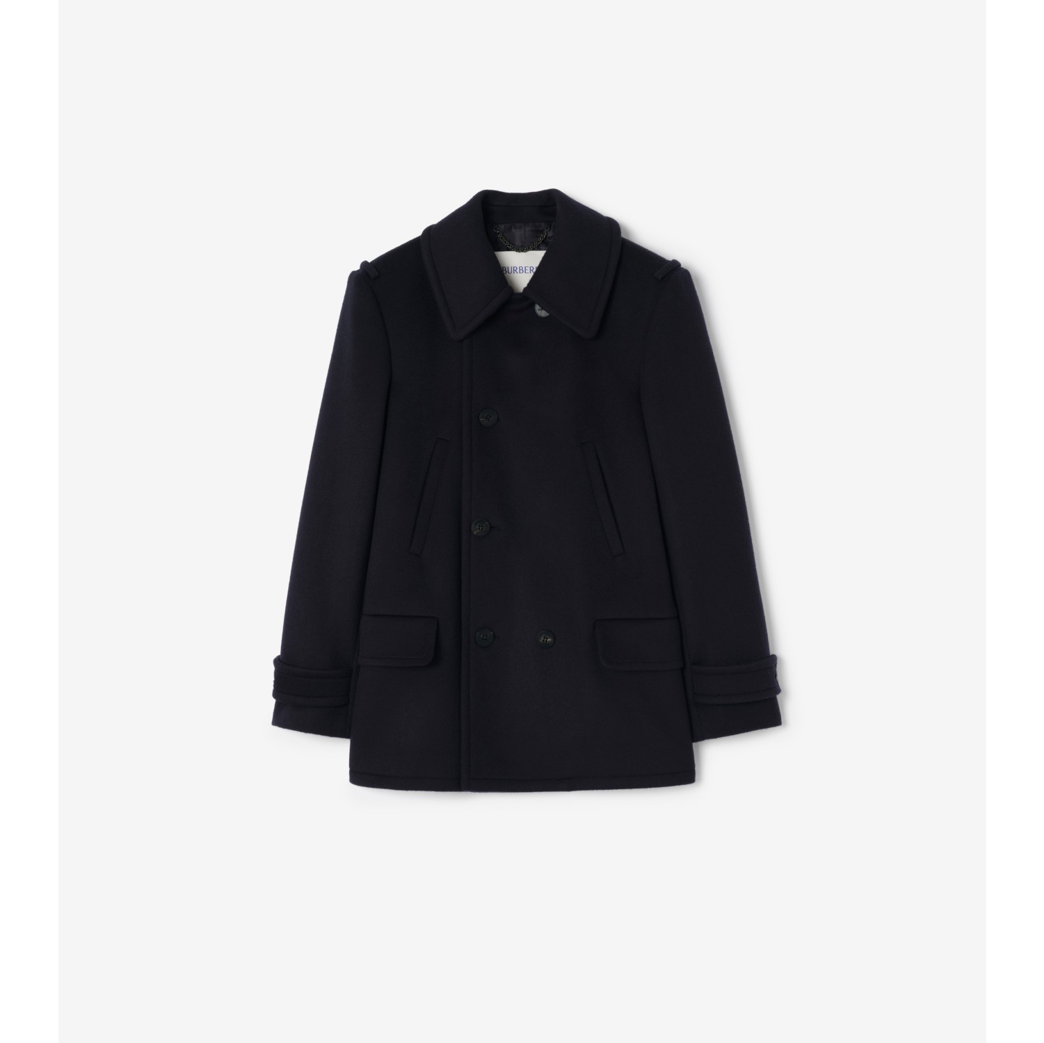Wool Cashmere Pea Coat