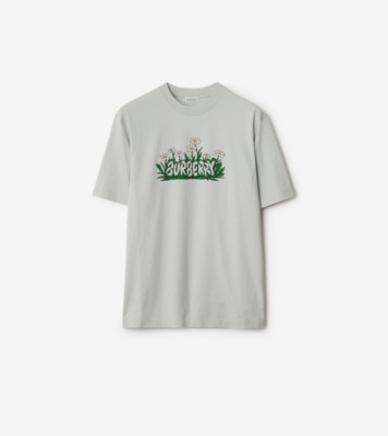 ★Burberry★ Marrone デイジー ロゴ入り コットン 半袖 Tシャツ 三越伊勢丹 | burberry/バーバリー通販 | デイジーロゴ コットン