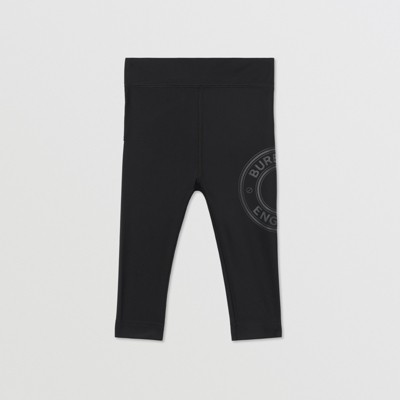 Logo Graphic Stretch Jersey Leggings