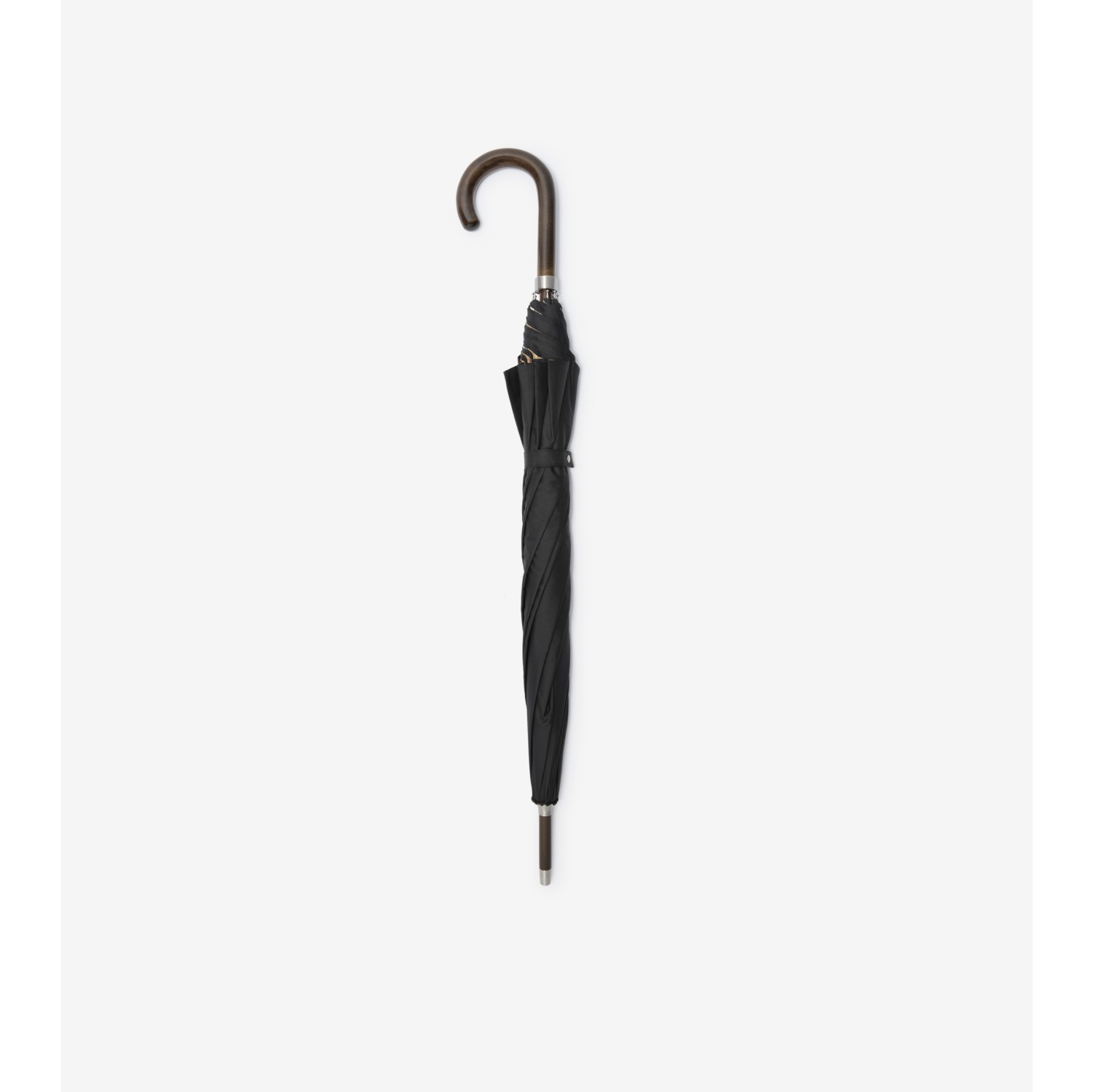 Check-lined Walking Umbrella