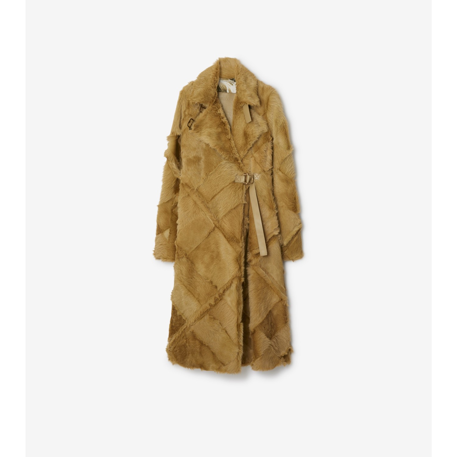 Patchwork Calf Hair Coat