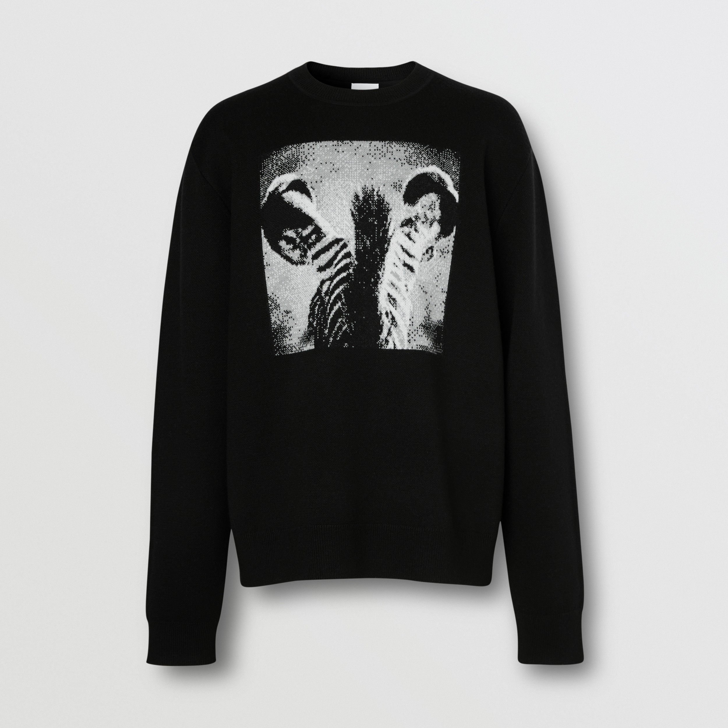burberry zebra sweater
