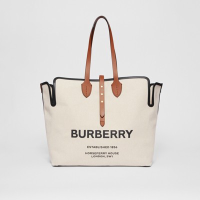 burberry bag canvas