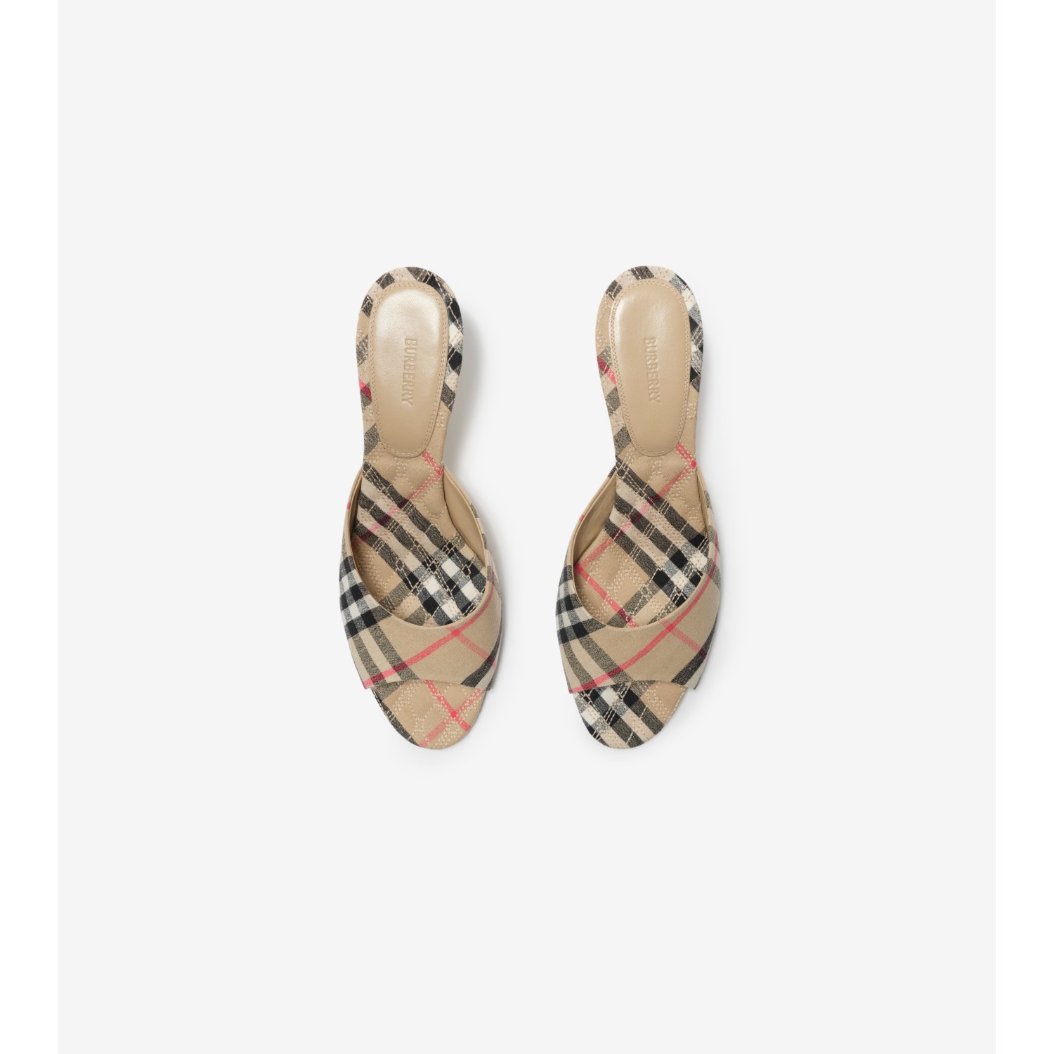 Check Mews Low Sandals​ - thumbnail 4