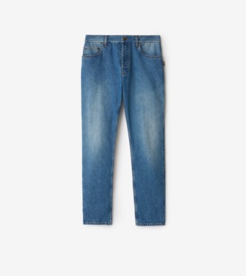 Slim Jeans in Mid blue - Men | Burberry® Official