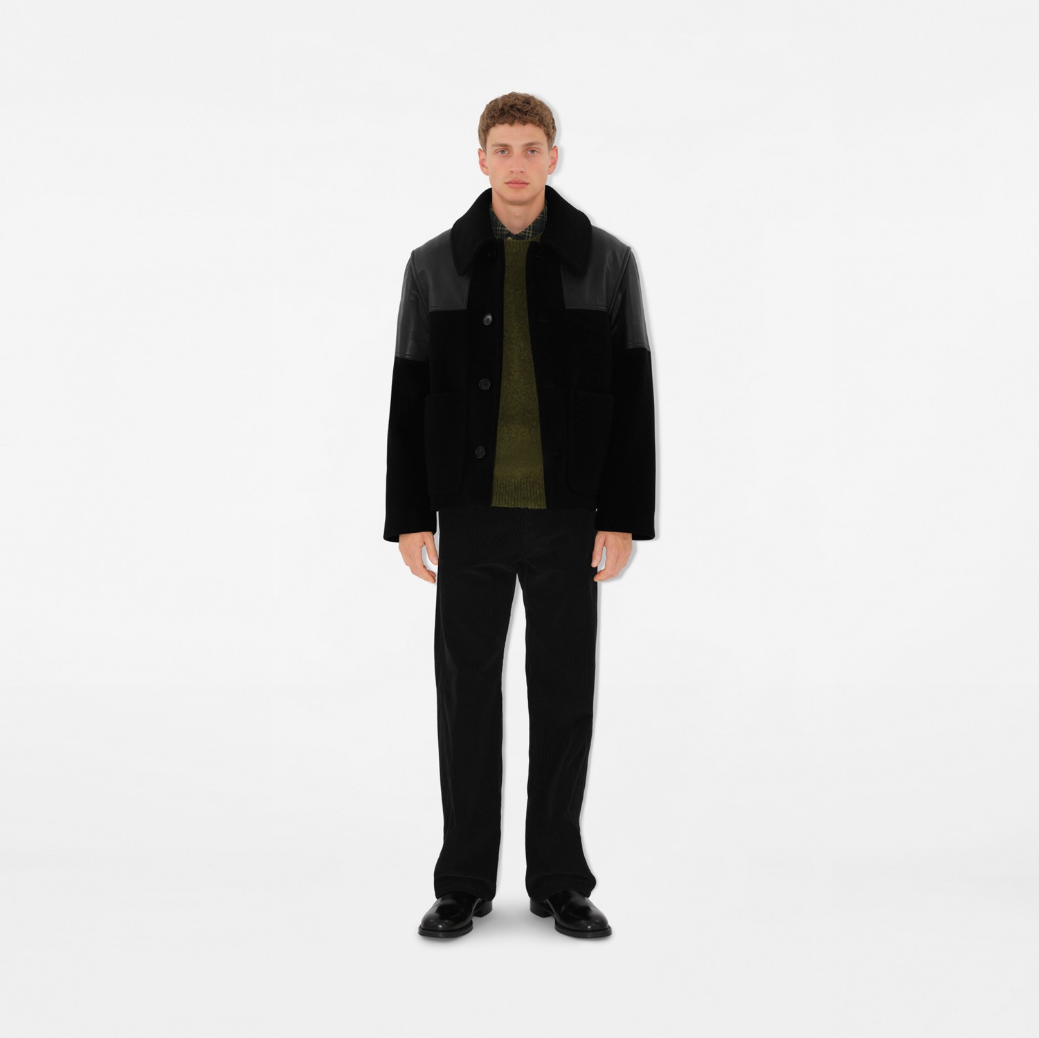 Wool Jacket in Black - Men | Burberry® Official Wool Jacket in Black - Men | Burberry® Official