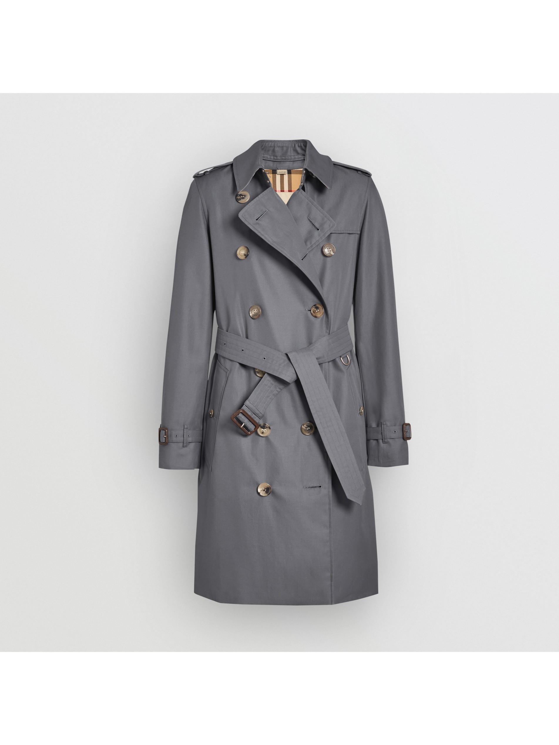 中灰色 肯辛顿版型 - heritage trench 风衣 产品图片31