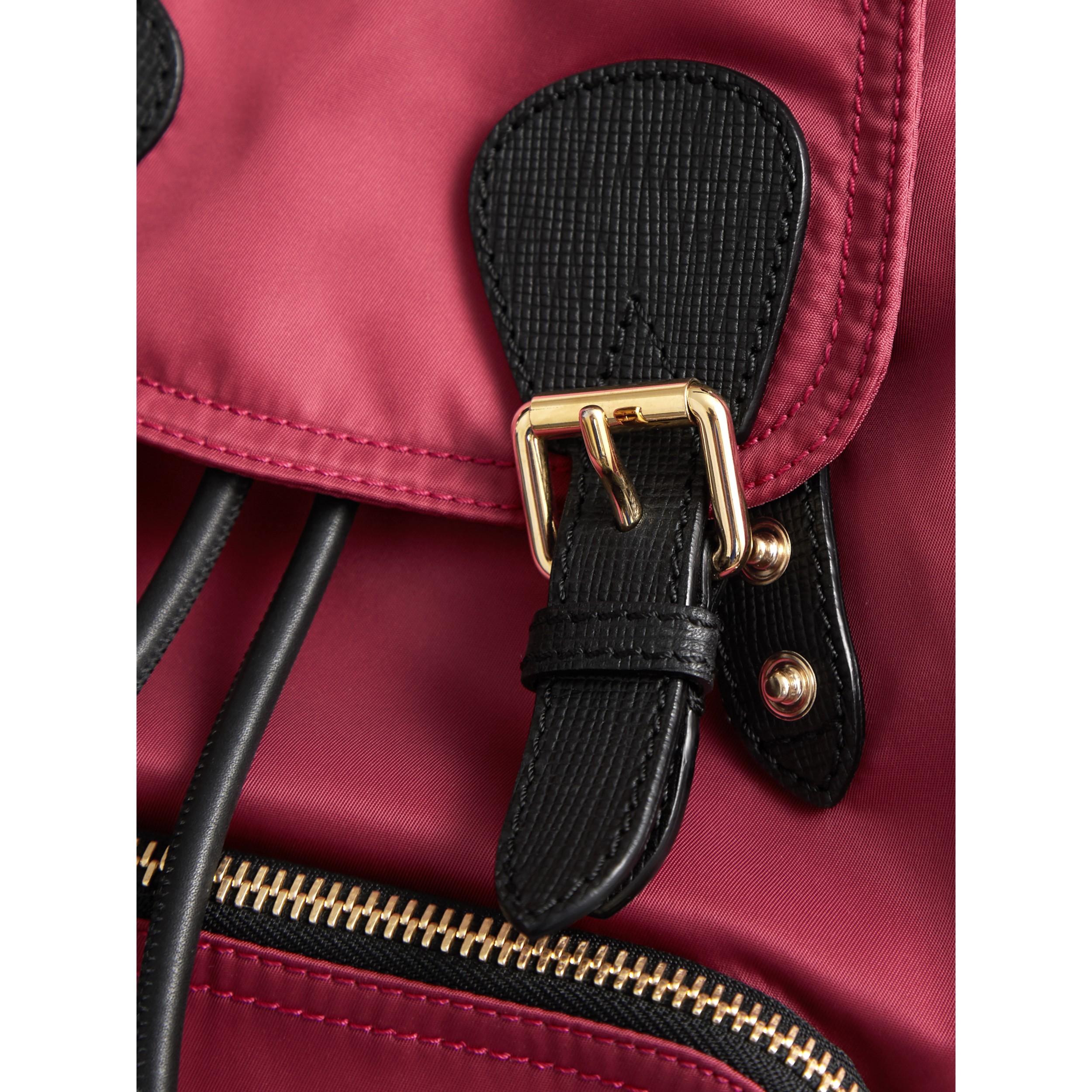 burberry leather rucksack