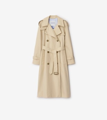 ★Burberry★ハイグローブキャッスルフォードロングトレンチ ロング キャッスルフォード トレンチコート (カラント