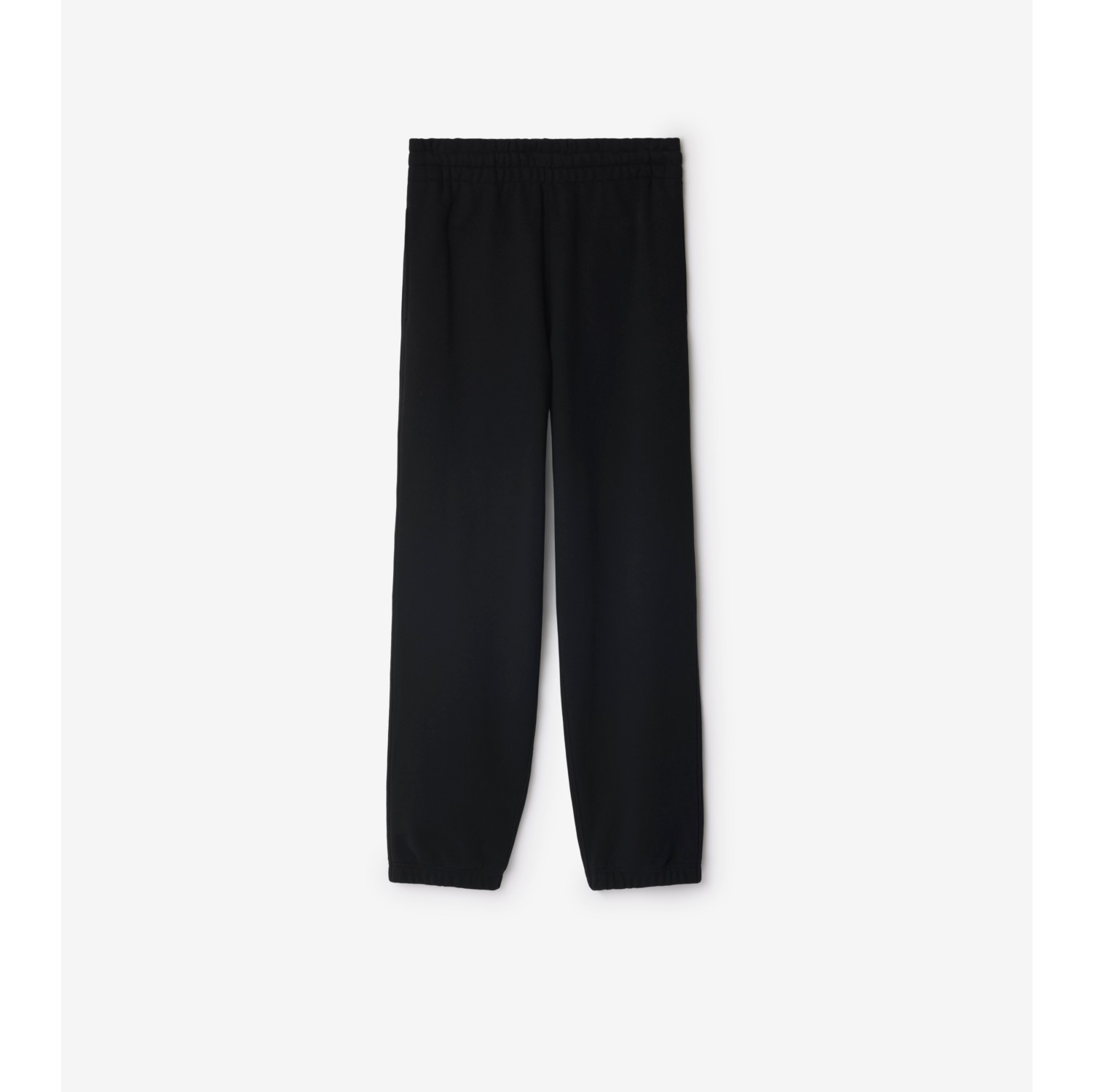 Check Label Cotton Jogging Pants