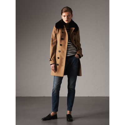 burberry camel wool coat