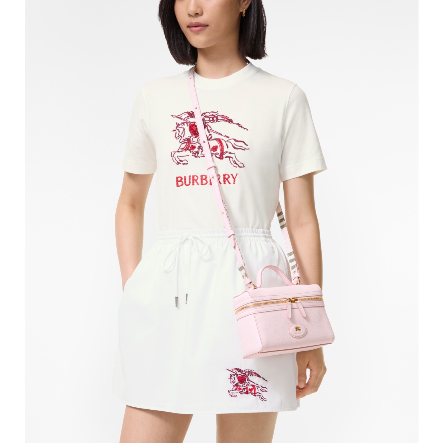 Bloomsbury Vanity Bag in Cameo pink/mallow pink - Women, Leather