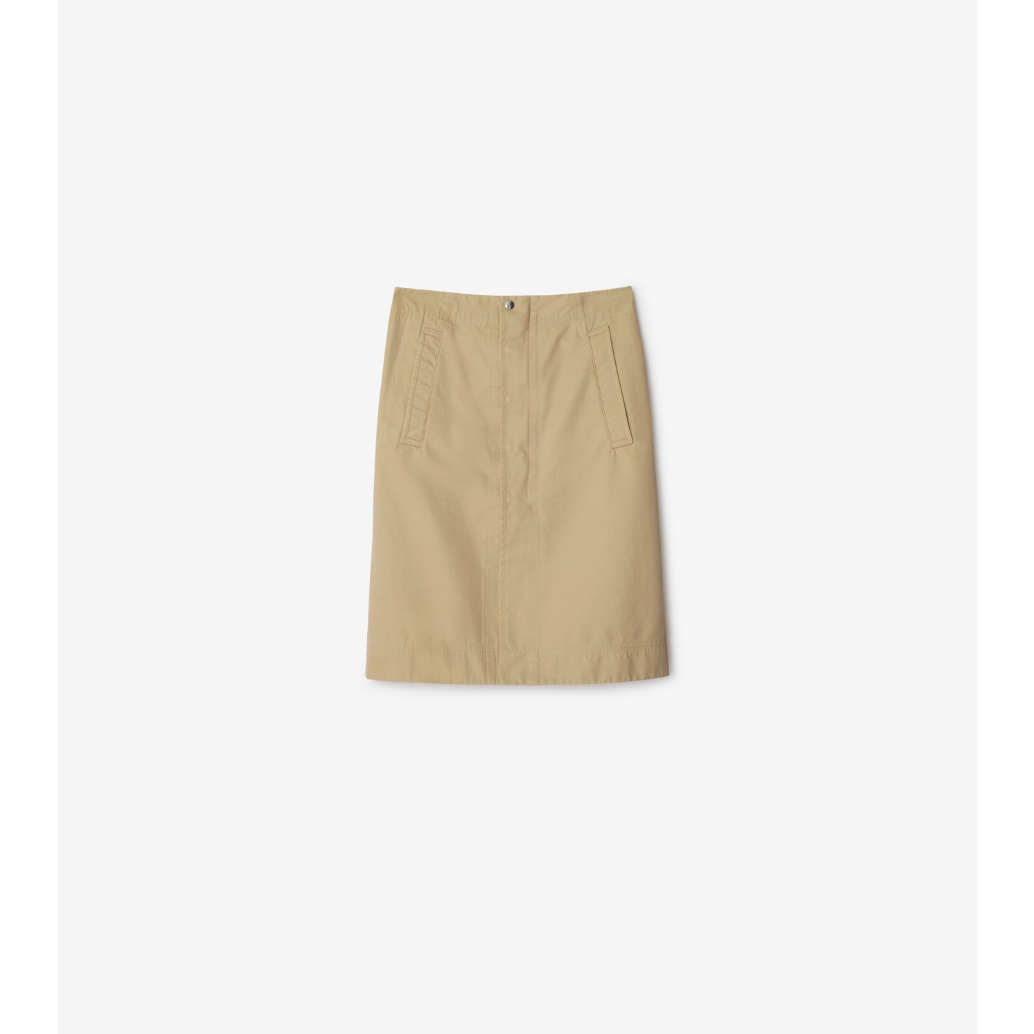 Cotton Midi Skirt