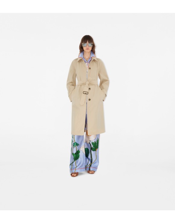 Long Highgrove Gabardine Car Coat