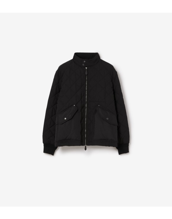 Quilted Thermoregulated Harrington Jacket