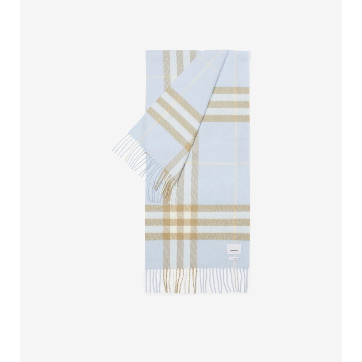 Blue on sale burberry scarf