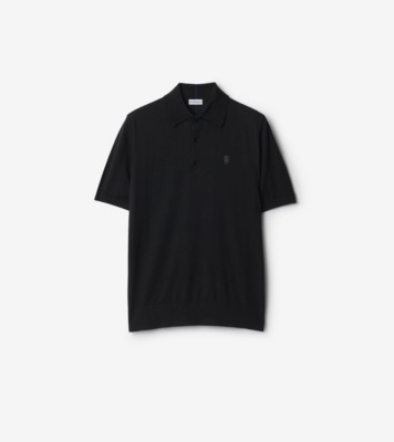 【期間限定セール】BURBERRY GOLF メンズポロシャツ　黒 s-l400.jpg