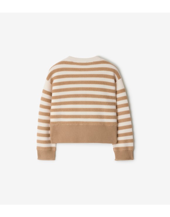 Striped Wool Cardigan