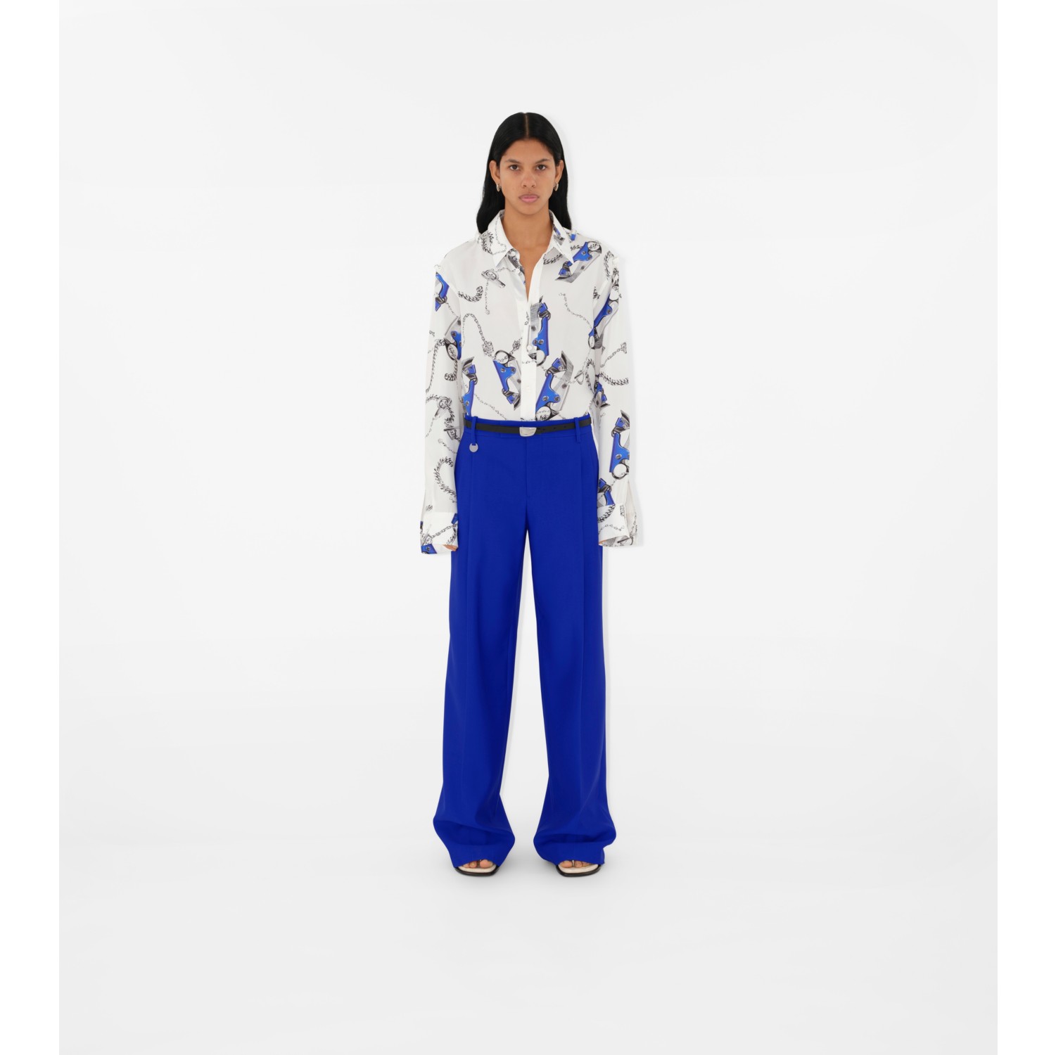 Wool Tailored Trousers