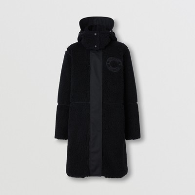 black mens north face coat