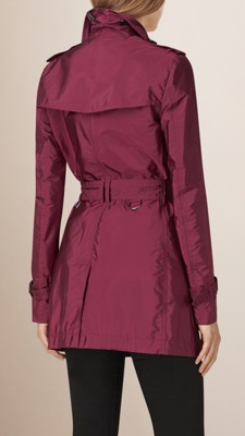 Lightweight Trench Coat Berry Pink | Burberry