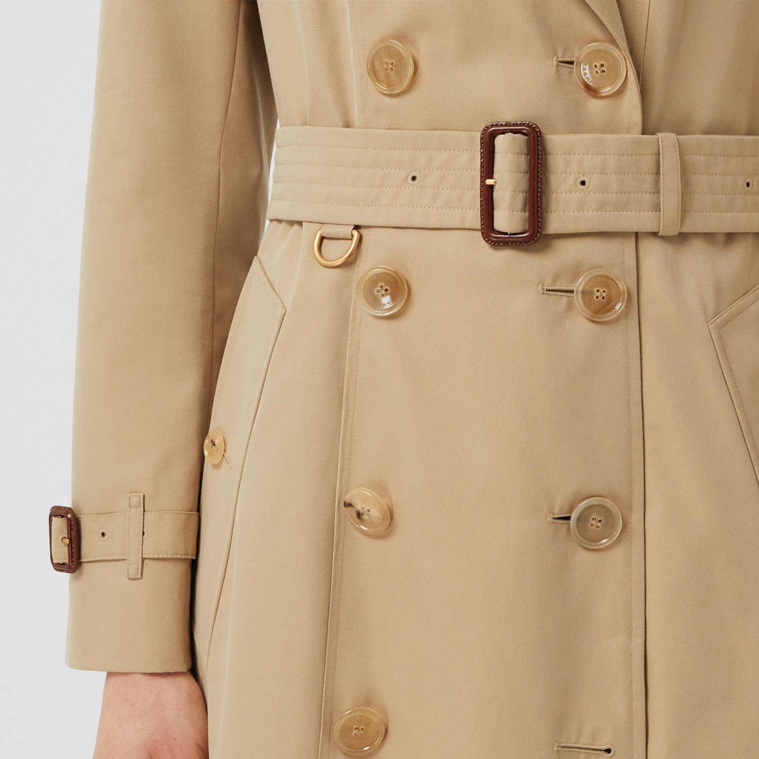 Trench coat Heritage Chelsea largo (Miel) - Mujer | Burberry® oficial