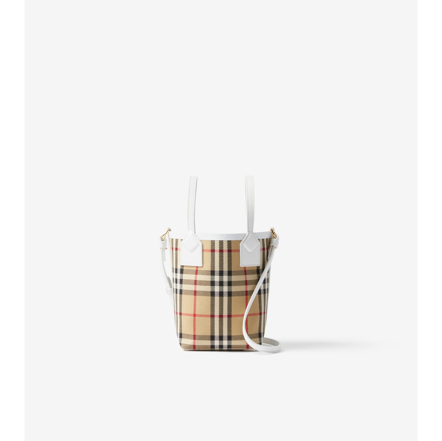 Burberry Check Tote Bag