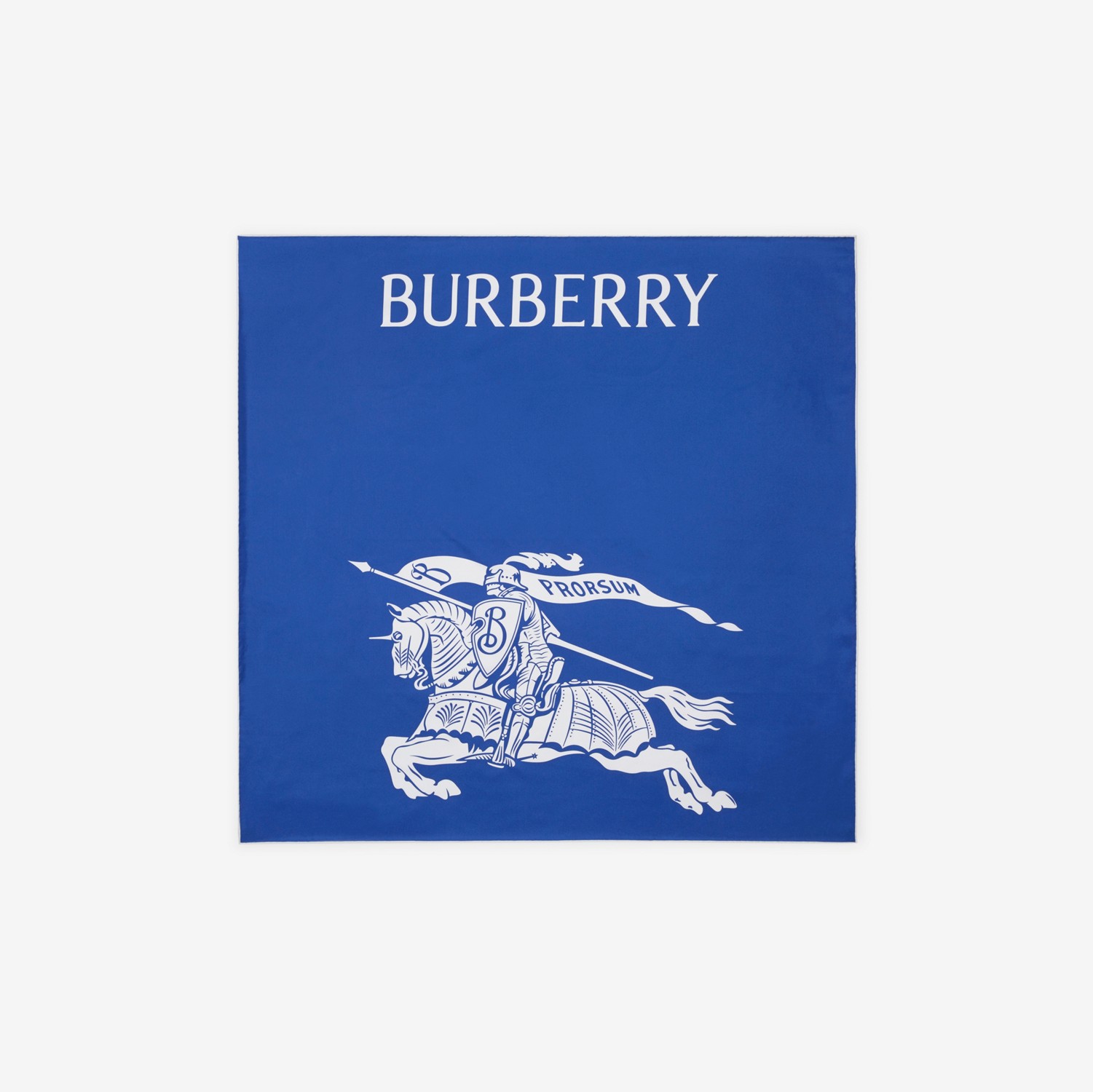 Pañuelo en seda con EKD (Knight) | Burberry® oficial