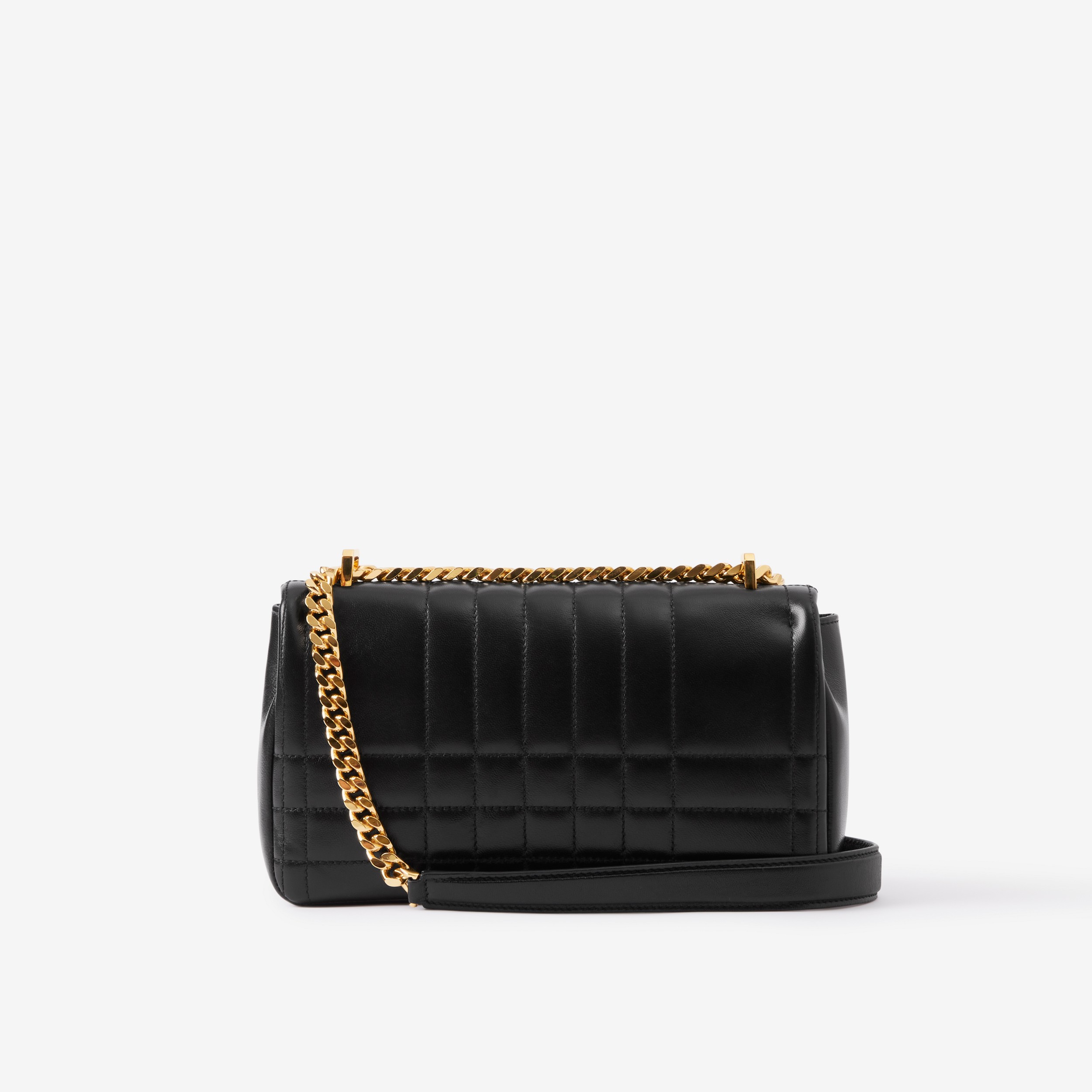 キルティング レザー スモール ローラバッグ (ブラック) - ウィメンズ | Burberry®公式サイト キルティング レザー スモール ローラバッグ (ブラック) - ウィメンズ | Burberry®公式サイト