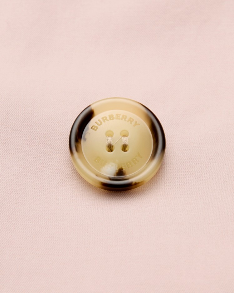 ショート トロピカルギャバジン ケンジントン トレンチコート (ペール