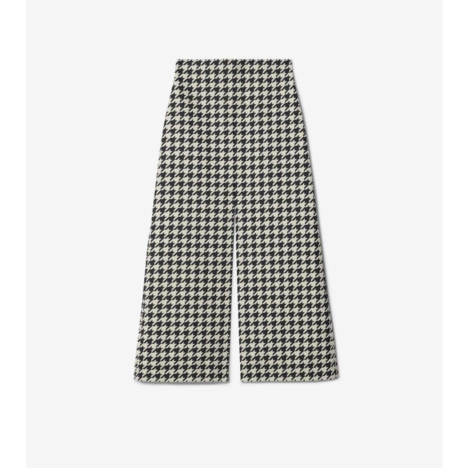 Houndstooth Twill Skirt in Black/white - Women, Technical | Burberry®  Official