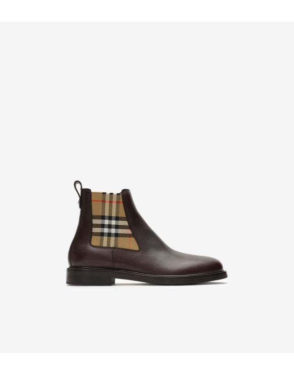Leather Pembroke Boots