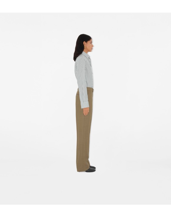 Wool Tailored Trousers