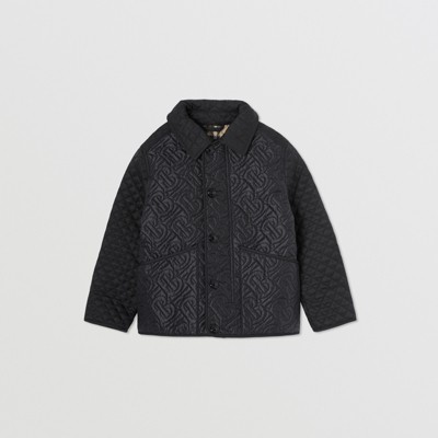 burberry coat kids white