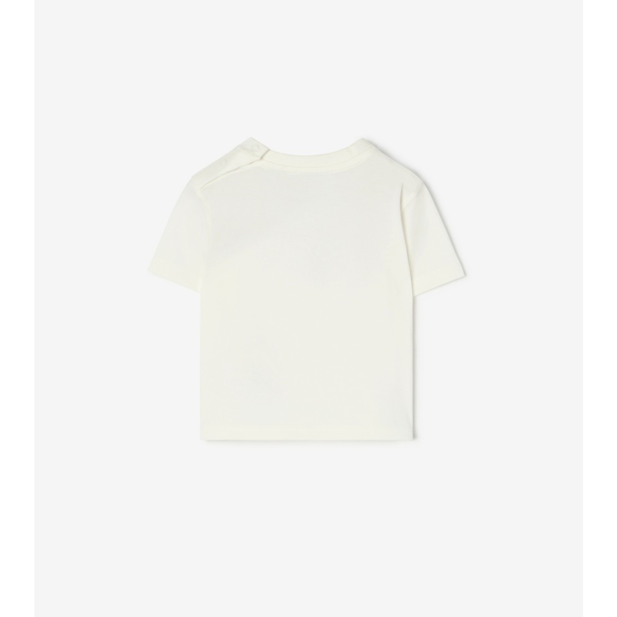  Printed Knight Stamp Cotton T-shirt