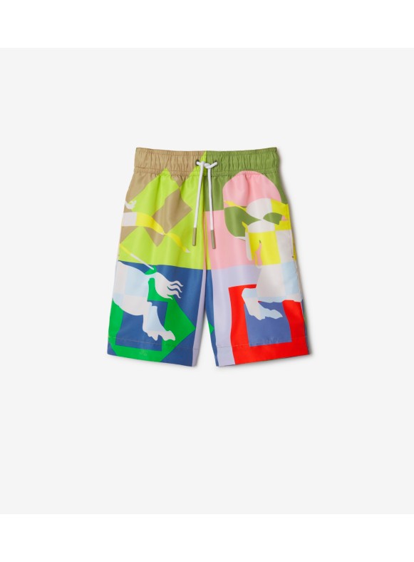 Boys burberry shop swim shorts