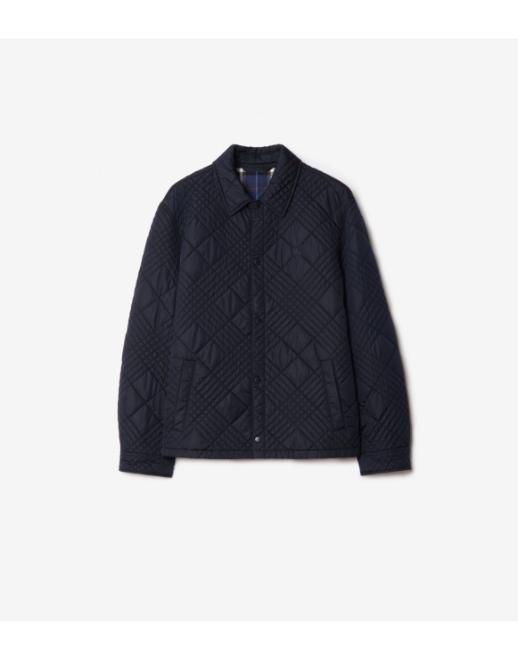 Jacke „Ramsey“ mit kleinem Karo-Nahtmuster