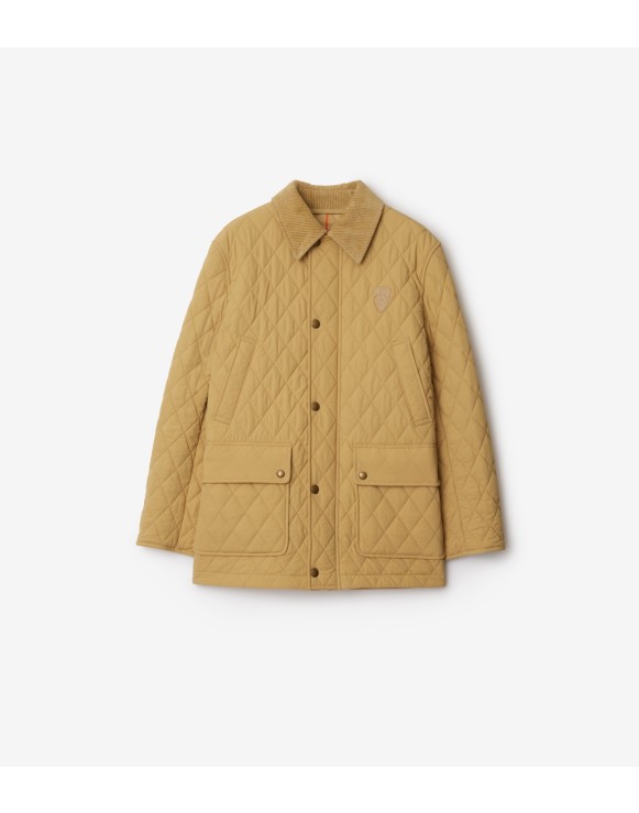 Quilted Nylon Barn Jacket