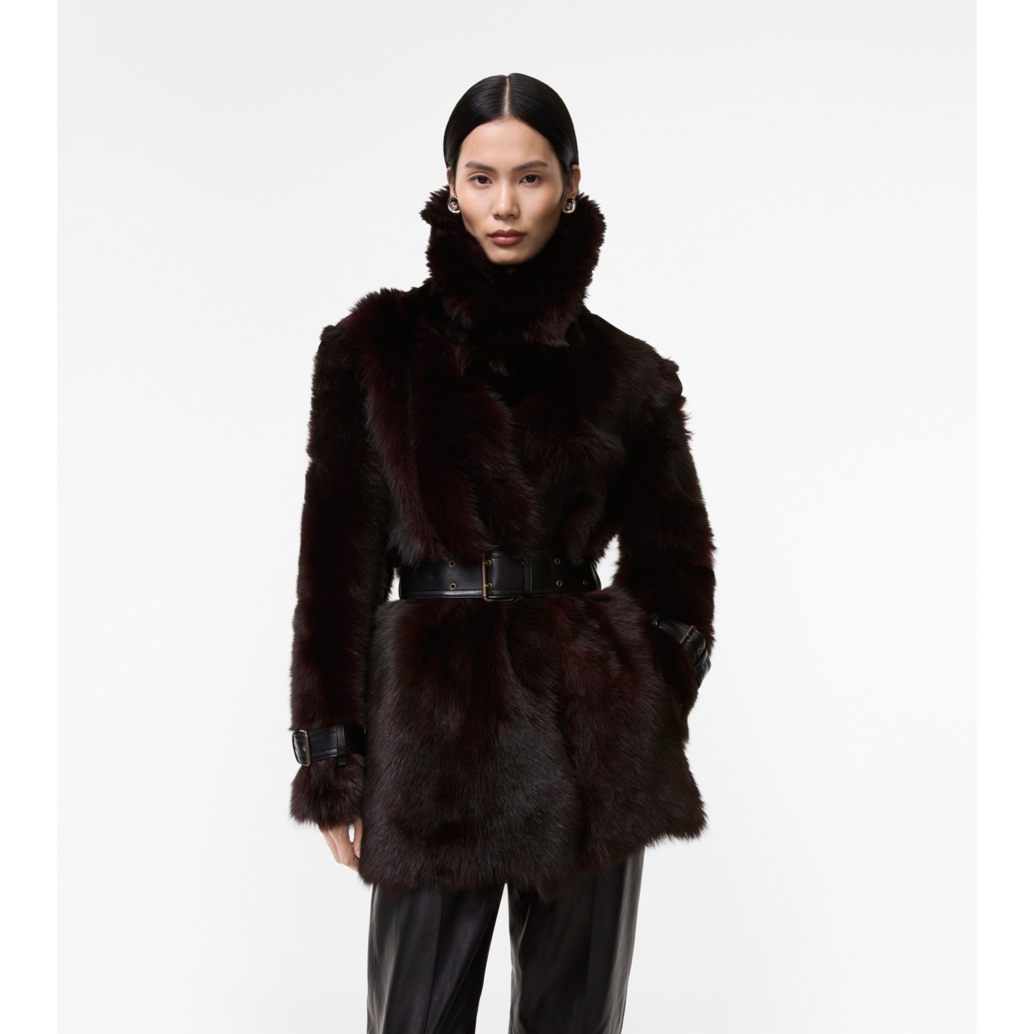 Short Shearling Linley Coat - thumbnail 3