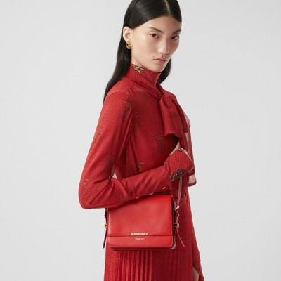 burberry bag red