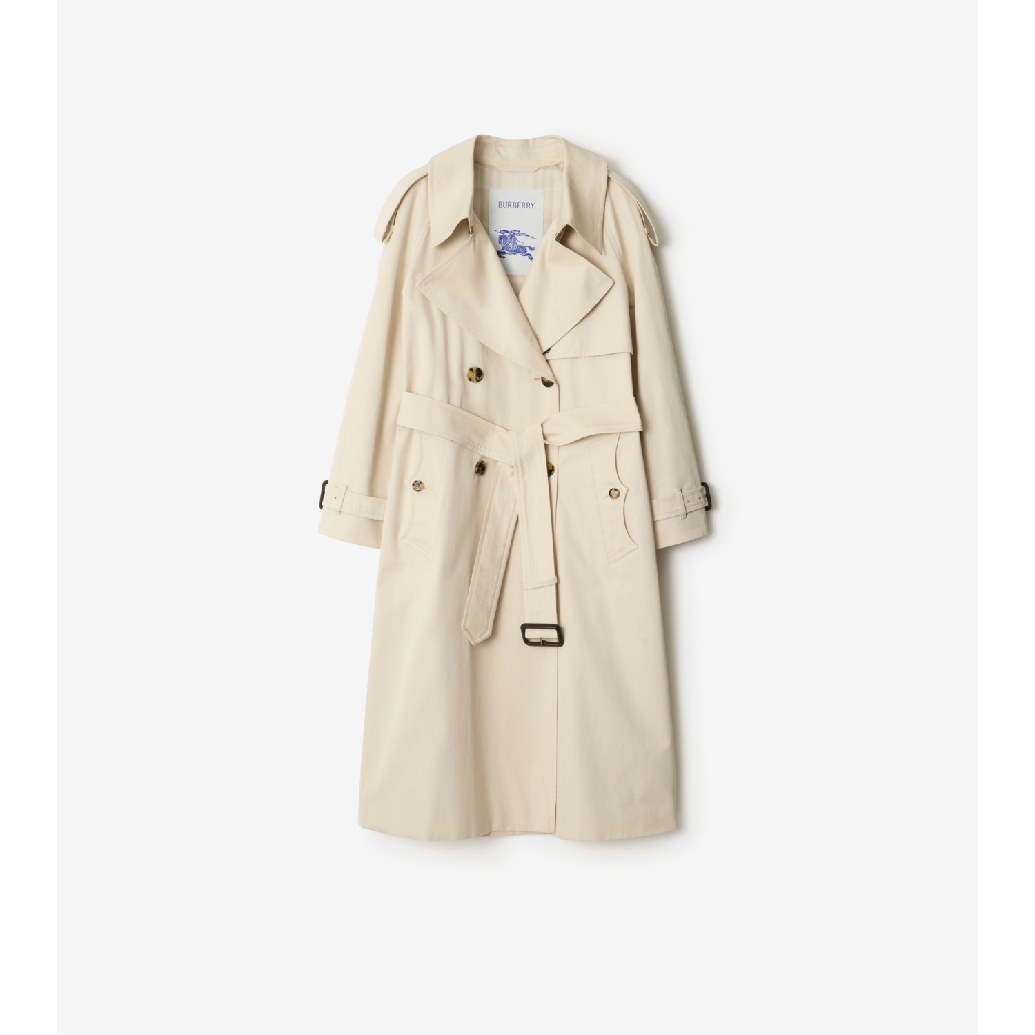 Long Gabardine Fitzrovia Trench Coat - thumbnail 7