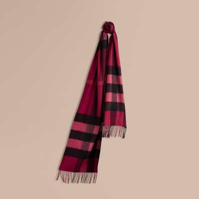 large burberry cashmere scarf