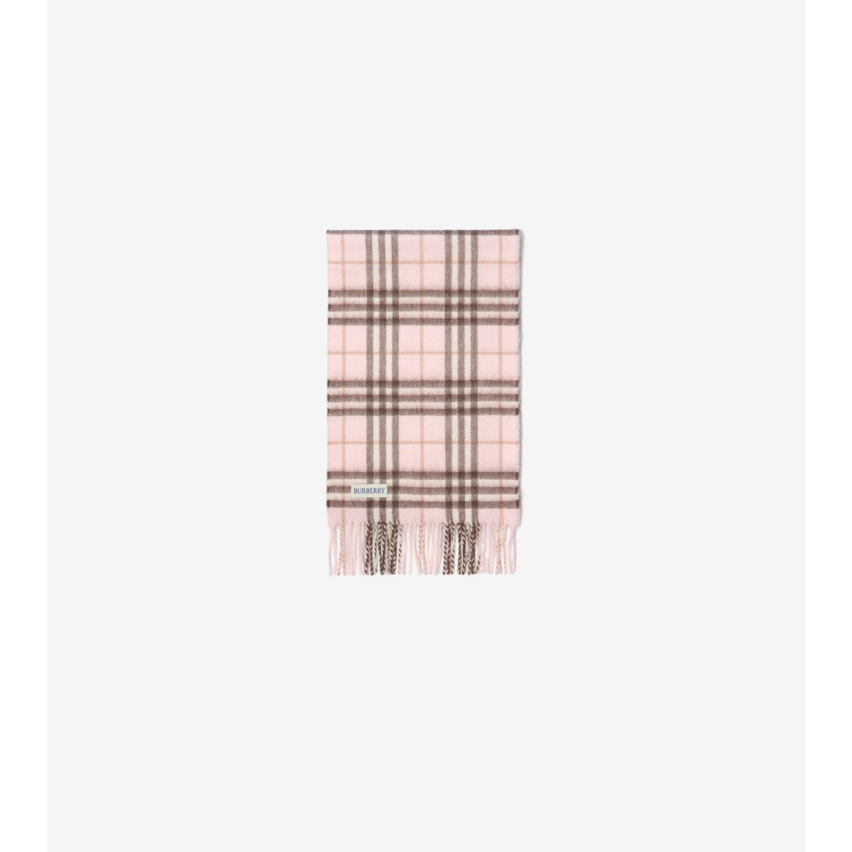  Check Cashmere Scarf