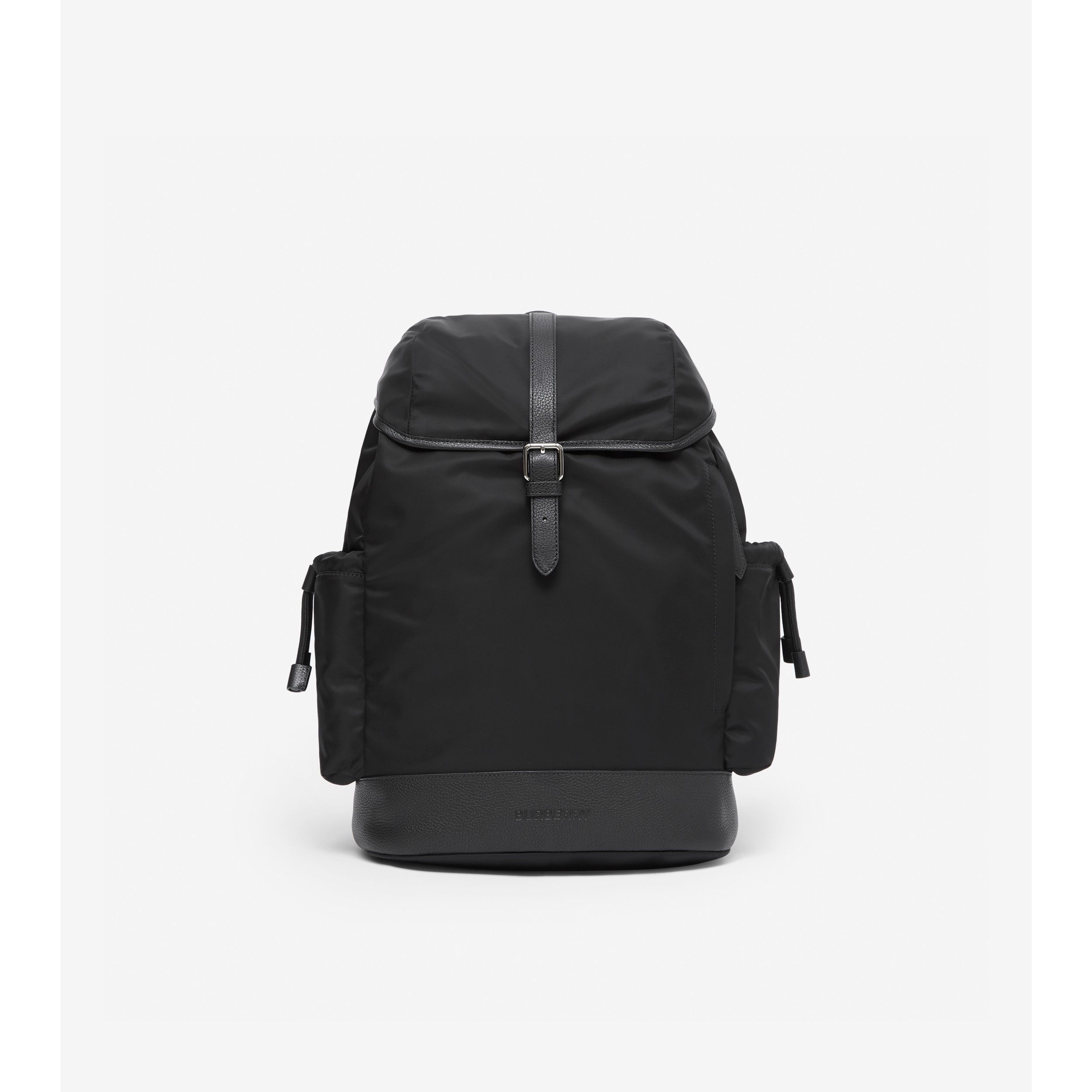 Black burberry hot sale diaper bag