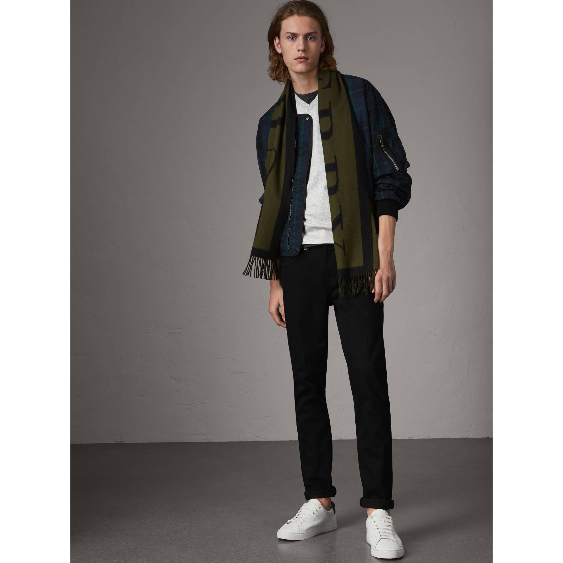 burberry gray shirt