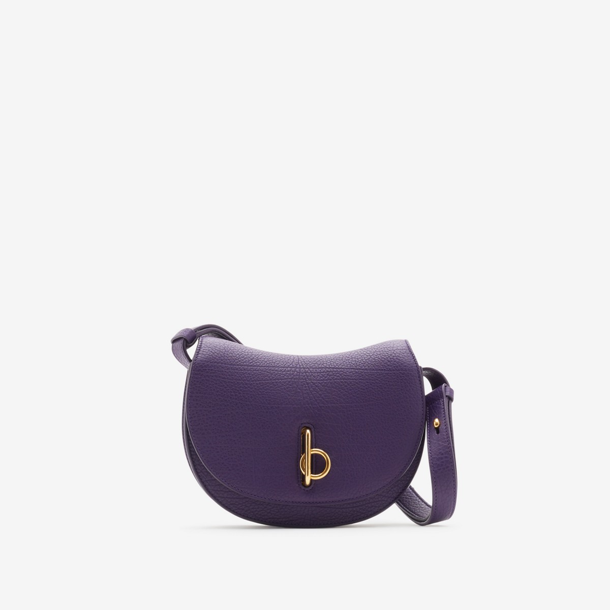 Burberry Mini Rocking Horse Bag In Purple