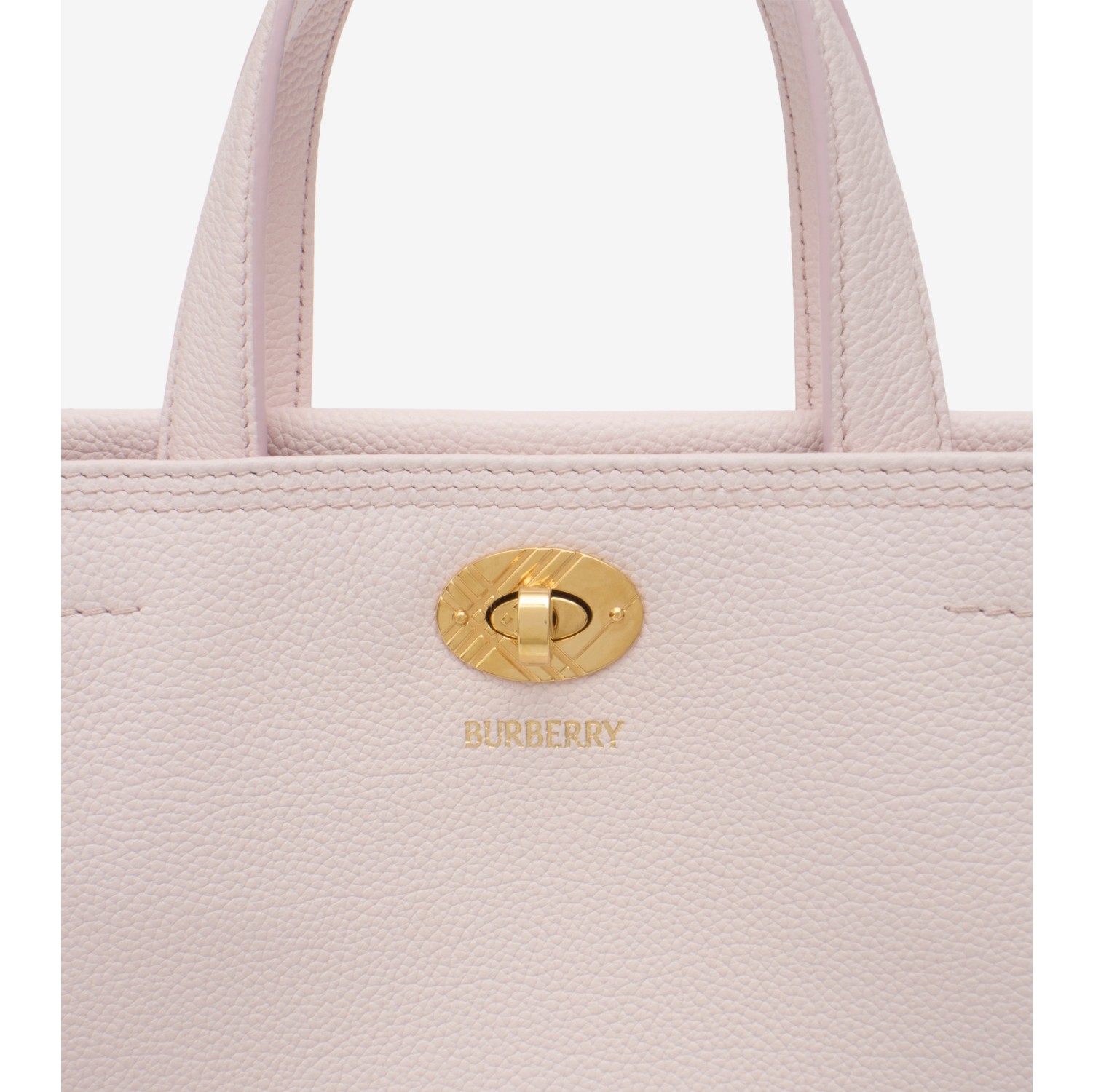 Mini Cotswolds Tote in Cameo pink - Women, Leather | Burberry® Official