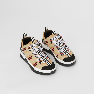 Nubuck and Mesh Union Sneakers in 