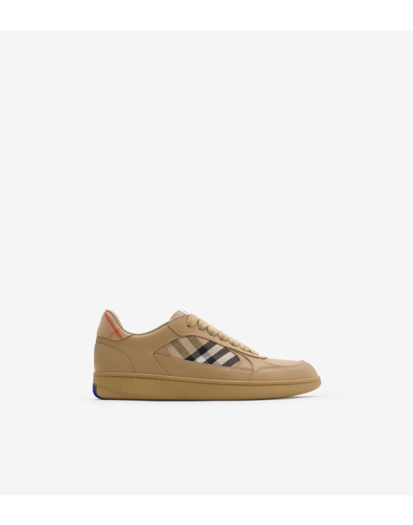 Zapatillas deportivas Terrace en piel con detalles Check